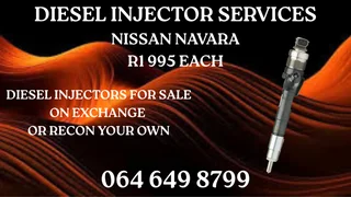 We Can Recon Your Nissan Navara Diesel Injectors