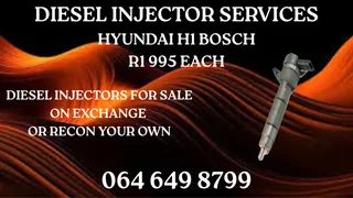 We Can Recon Your Hyundai H1 Bosch Diesel Injectors Warranty Included