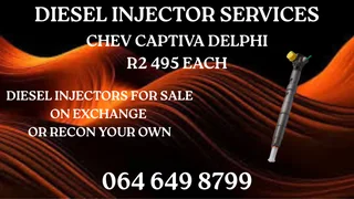 Let Us Recon Your Chev Captiva Delphi Diesel Injectors Washers And Warranty Included