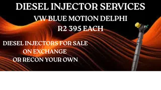 Vw Blue Motion Delphi Diesel Injectors For Sale On Exchange Washers Included