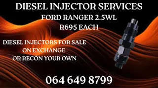 Ford Ranger 2.5wl Diesel Injectors For Sale Or Recon Your Own