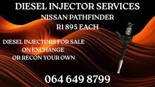 Nissan Pathfinder Diesel Injectors With Washers For Sale On Exchange