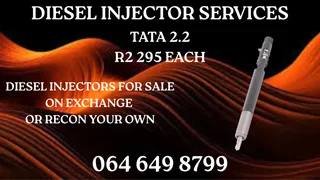 Tata 2.2 Diesel Injectors With Washers For Sale Or Recon Your Own