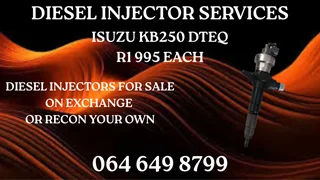 We Can Recon Your Isuzu Kb250 Dteq Diesel Injectors Washers Included