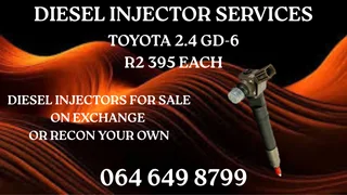 Recon Your Toyota 2.4 Gd-6 Diesel Injectors Washers Included