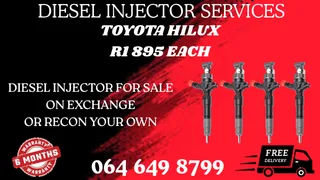 Toyota Hilux Diesel Injectors For Sale On Exchange