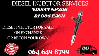 Nissan Np300 Diesel Injectors For Sale On Exchange Washers And Warranty Included
