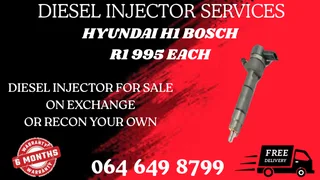 Hyundai H1 Bosch Diesel Injectors For Sale Or Recon Your Own Washers And Warranty Included