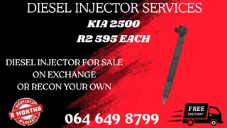 Kia 2500 Diesel Injectors With Washers For Sale On Exchange
