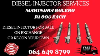 We Can Recon Your Mahindra Bolero Diesel Injectors