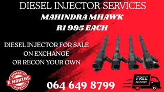 We Can Recon Your Mahindra Mhawk Diesel Injectors Warranty Included