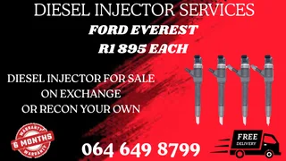 Let Us Recon Your Ford Everest Diesel Injectors Washers And Warranty Included