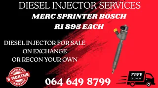 Recon Your Merc Sprinter Bosch Diesel Injectors Warranty Included