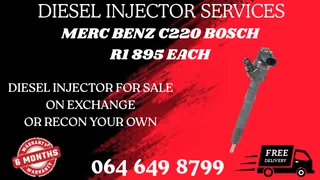 Ymerc Benz C220 Bosch Diesel Injectors For Sale On Exchange Or Recon Your Own Washers And Warranty