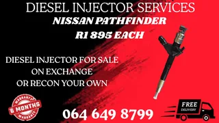 Nissan Pathfinder Diesel Injectors For Sale On Exchange With Warranty