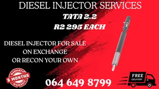 Tata 2.2 Diesel Injectors For Sale Or Recon Your Own