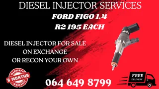 Ford Figo 1.4 Diesel Injectors For Sale Or Recon Your Own With Washers