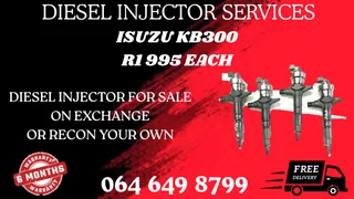 Isuzu Kb300 Diesel Injectors For Sale Or Recon Your Own With Warranty