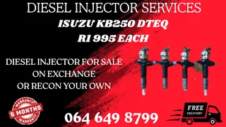Isuzu Kb250 Dteq Diesel Injectors For Sale Or Recon Your Own With Washers And Warranty