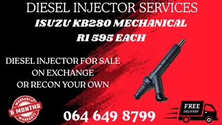 Isuzu Kb280 Mechanical Diesel Injectors With Washers For Sale On Exchange Or Recon Your Own
