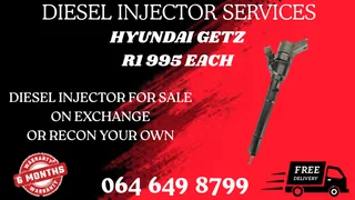 Hyundai Getz Diesel Injectors With Washers For Sale On Exchange Or Recon Your Own With Warranty