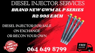 Gwm 2l P Series Diesel Injectors With Washers For Sale On Exchange