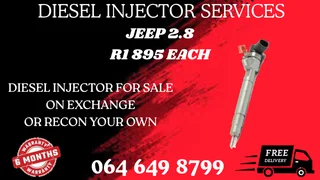 We Can Recon Your Jeep 2.8 Diesel Injectors