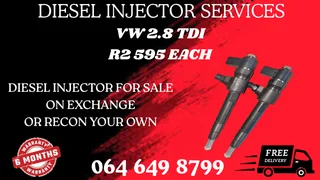 Let Us Recon Your Vw 2.8 Tdi Diesel Injectors With Washers And Warranty
