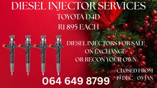 Recon Your Toyota D4d Diesel Injectors Washers Included