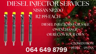 Nissan Np200 Diesel Injectors For Sale On Exchange Washers Included