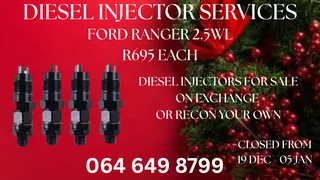 Recon Your Ford Ranger 2.5wl Diesel Injectors