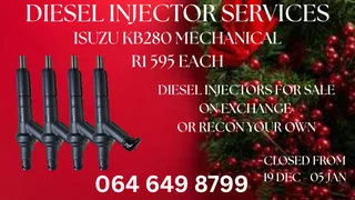 Isuzu Kb280 Mechanical Diesel Injectors For Sale Or Recon Your Own Washers Included