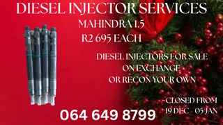 We Can Recon Your Mahindra 1.5 Diesel Injectors Washers Included