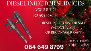 Let Us Recon Your Vw 2.8 Tdi Diesel Injectors