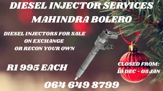 Mahindra Bolero Diesel Injectors With Washers For Sale On Exchange Or Recon Your Own