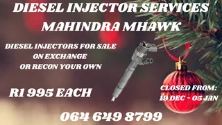 Mahindra Mhawk Diesel Injectors With Washers For Sale On Exchange