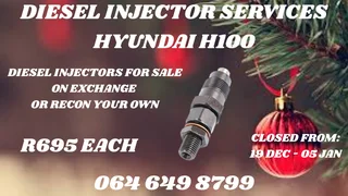 We Can Recon Your Hyundai H100 Diesel Injectors Washer Kits Included