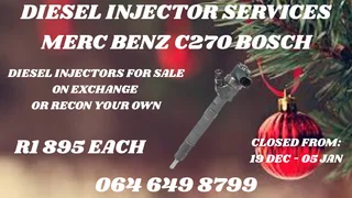 Recon Your Merc Benz C270 Bosch Diesel Injectors Washers Included