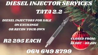 Tata 2.2 Diesel Injectors For Sale On Exchange Or Recon Your Own Washers Included