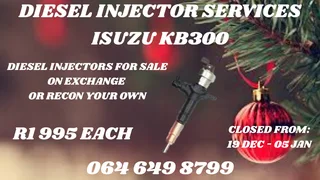 Isuzu Kb300 Diesel Injectors For Sale On Exchange Or Recon Your Own Washers And Warranty Included