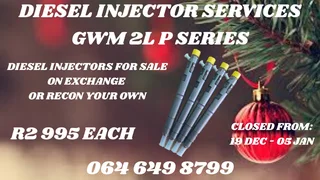 Gwm 2l P Series Brand New Diesel Injectors For Sale On Exchange