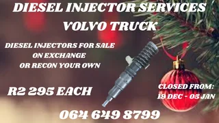Volvo Truck Diesel Injectors With Washer Kits For Sale Or Recon Your Own