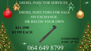 Kia 2500 Diesel Injectors For Sale On Exchange Or Recon Your Own Warranty Included