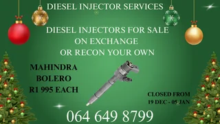 Mahindra Bolero Diesel Injectors For Sale On Exchange Warranty Included