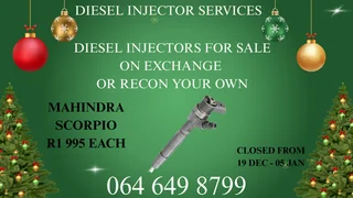 Mahindra Scorpio Diesel Injectors For Sale On  Exchange Washers And Warranty Included