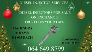 Mahindra Mhawk Diesel Injectors For Sale Or Recon Your Own