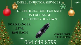 Ford Ranger 2.5wl Diesel Injectors With Washer Kits For Sale On Exchange Or Recon Your Own Warranty