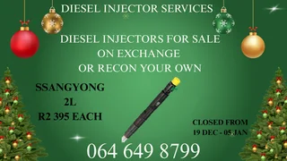 Let Us Recon Your Ssangyong 2l Diesel Injectors With 6 Months Warranty