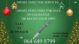 Let Us Recon Your Tata 2.2 Diesel Injectors With Copper Washers And Warranty