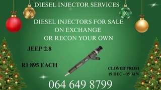Jeep 2.8 Diesel Injectors For Sale On Exchange